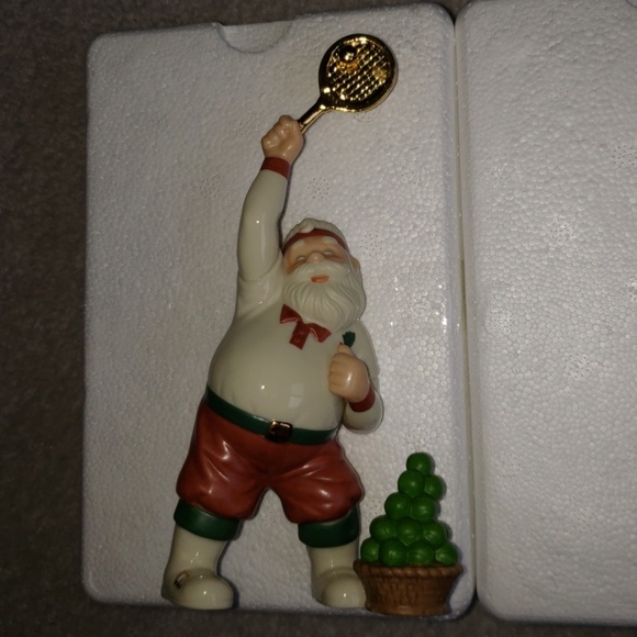 Lenox Other - 🎅 NIB Lenox Santa's Pastimes Tennis Player 🎅